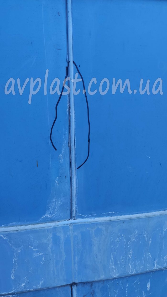 Ремонт полипропиленового бака 10 кубов